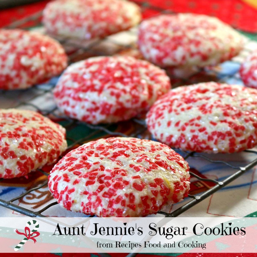 Aunt Jennie's Sugar Cookies