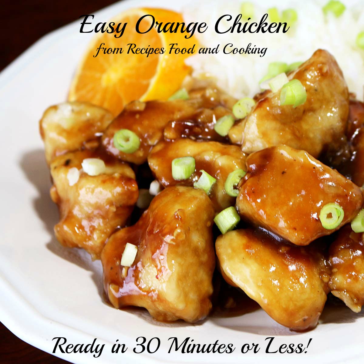 Easy Orange Chicken