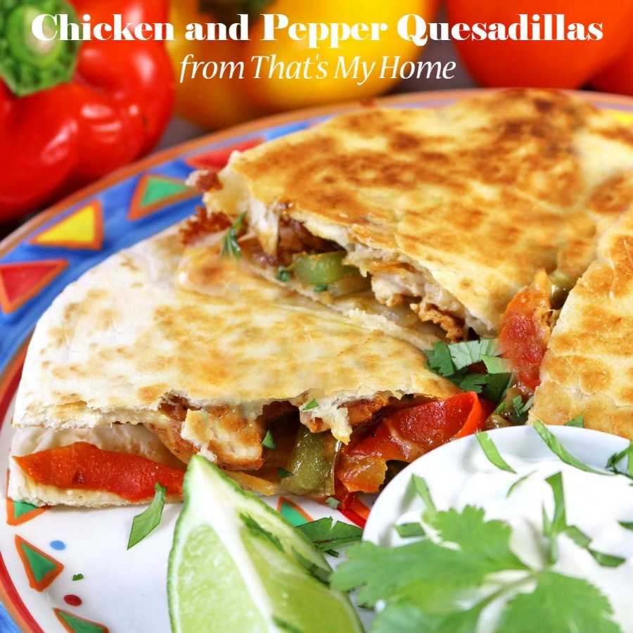 Quesadillas with Peppers