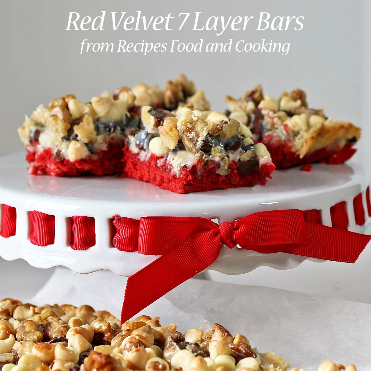 Red Velvet 7 Layer Bars