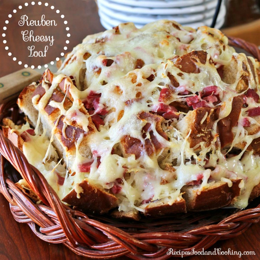 Reuben Cheesy Loaf