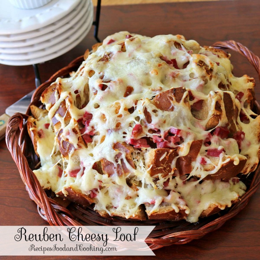 Reuben Cheesy Loaf