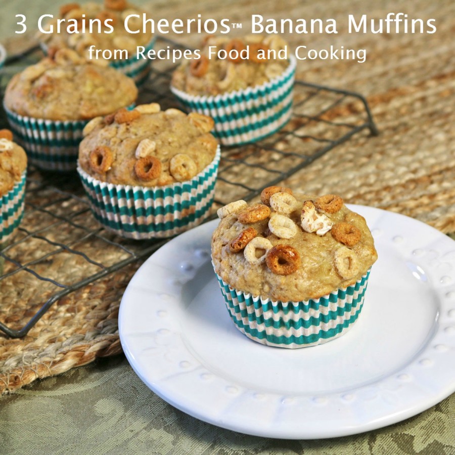 3 Grains Cheerios™ Banana Muffins