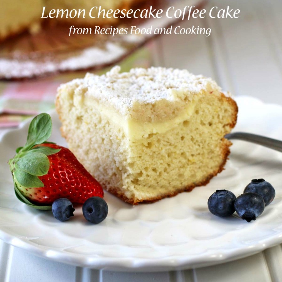 Lemon Yogurt Coffee Cake