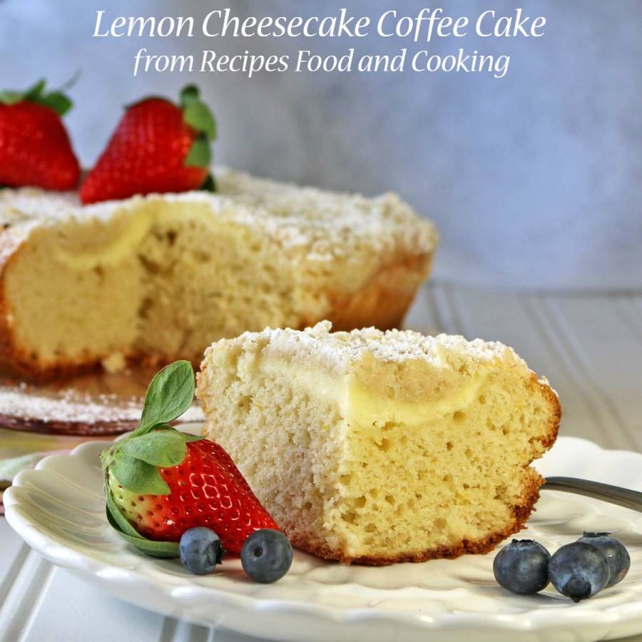 Lemon Yogurt Coffee Cake