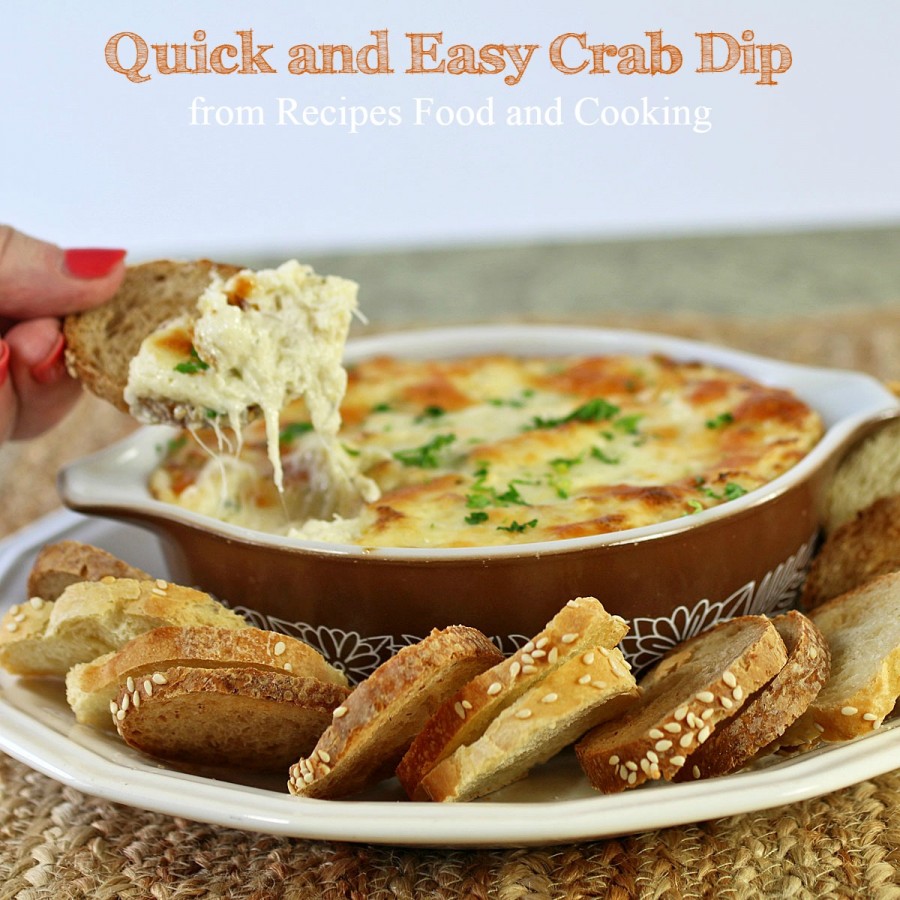 Easy and Quick Crab Dip