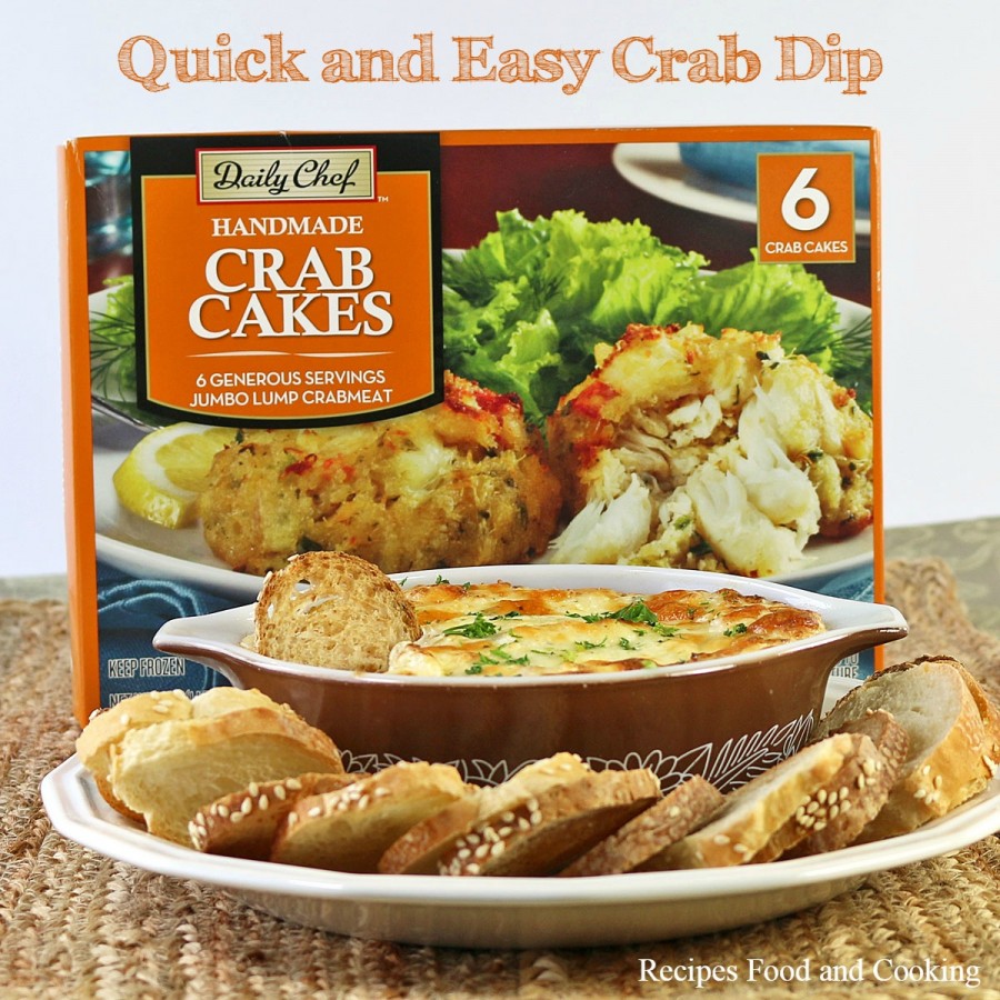 Easy and Quick Crab Dip