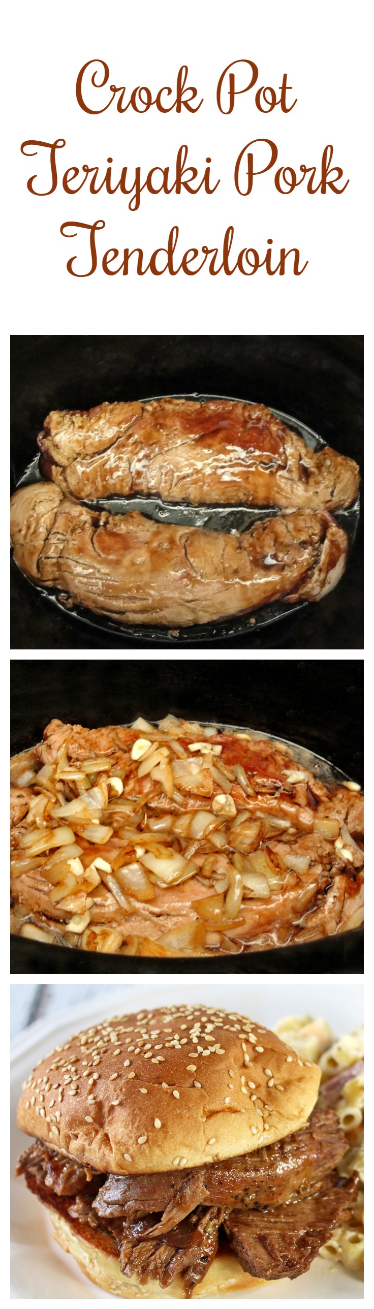 Crock Pot Teriyaki Pork Tenderloin - Recipes Food and Cooking