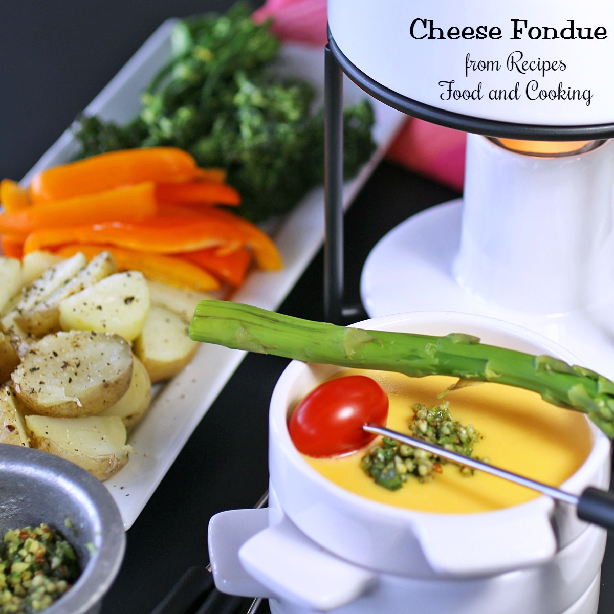 Cheese Fondue #SundaySupper - Recipes Food and Cooking