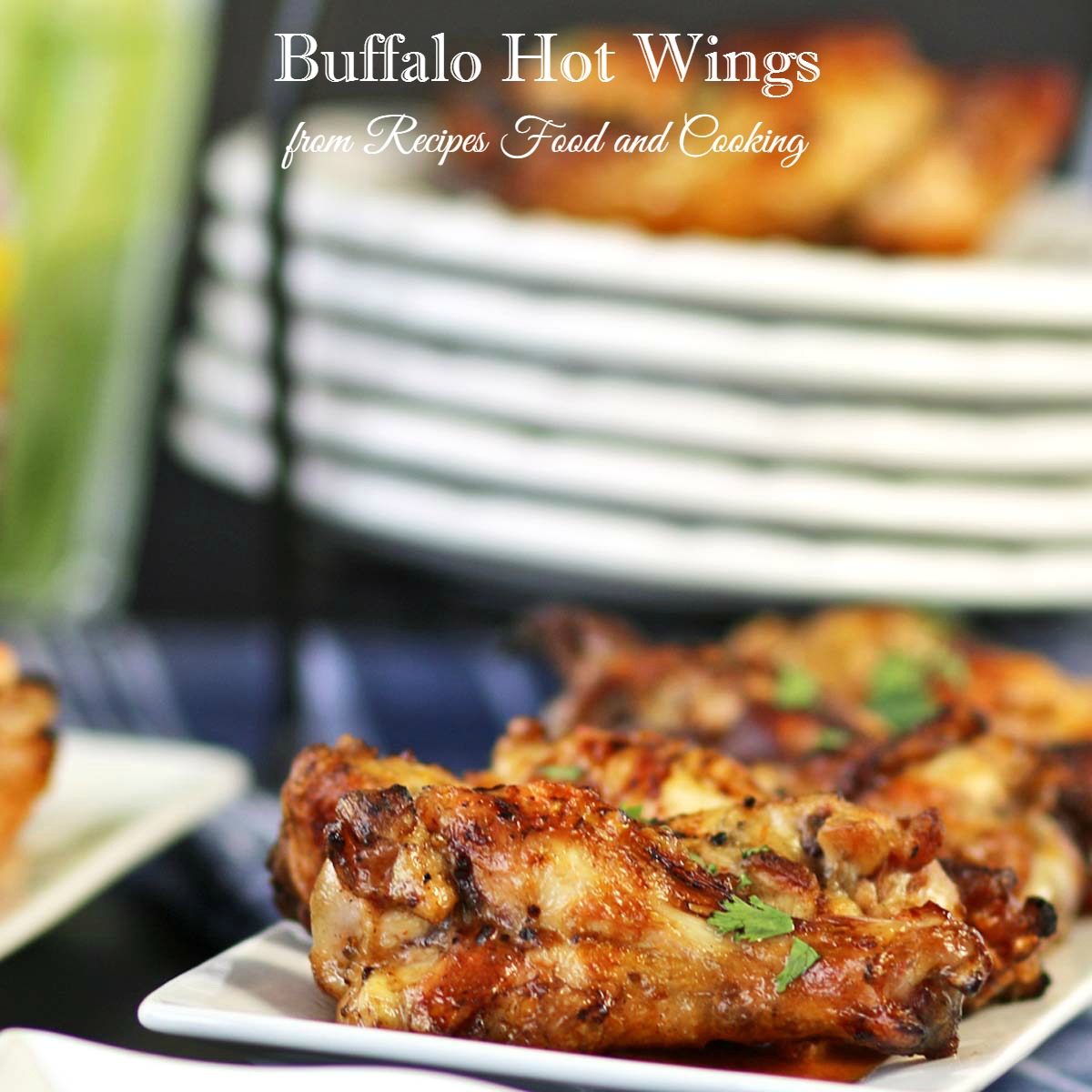 Buffalo Cauliflower and Hot Wings