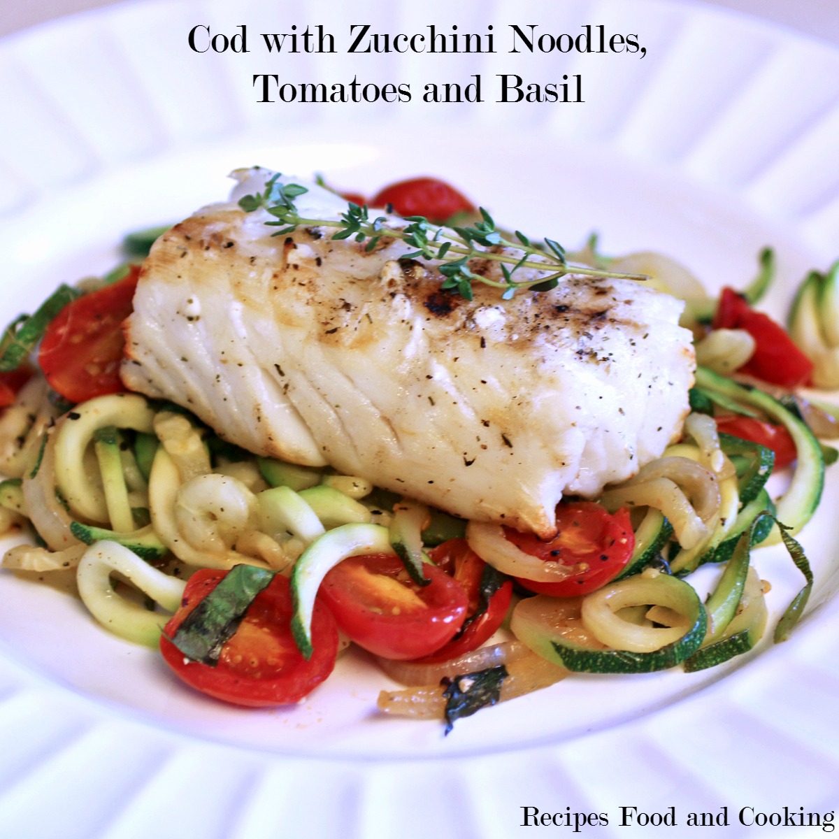 The Italian Dish - Posts - Spiralized Zucchini Noodles with Basil