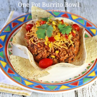 One Pot Burrito Bowl