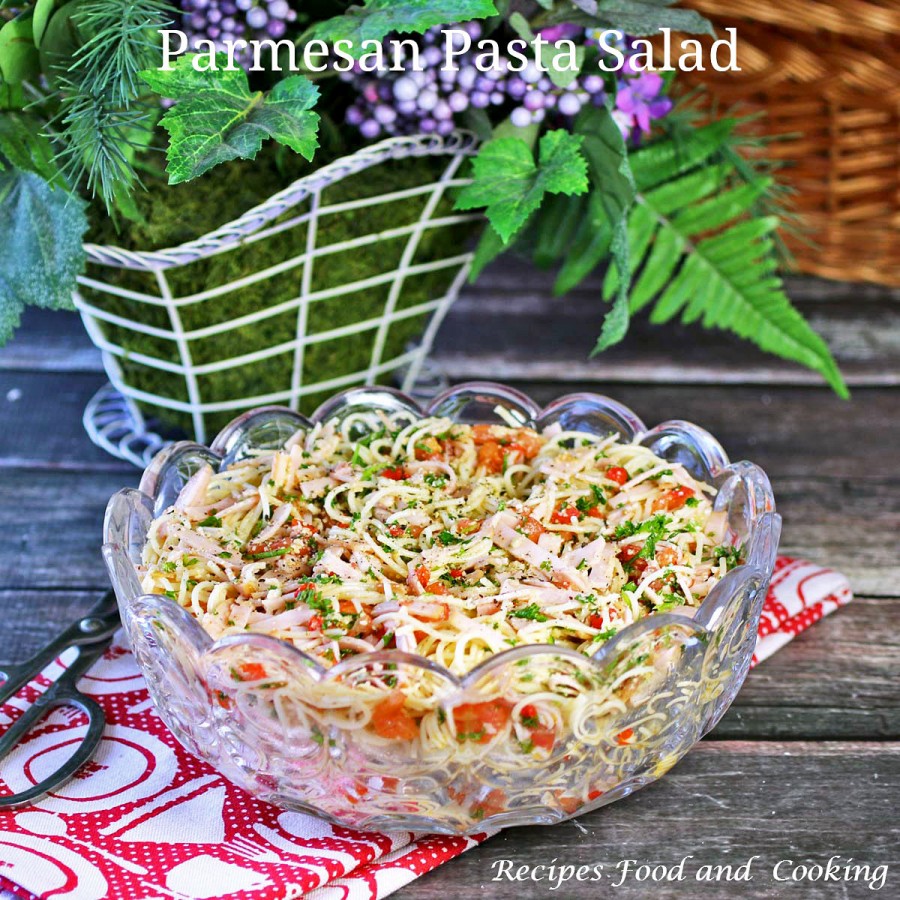 Parmesan Pasta Salad Recipes Food and Cooking