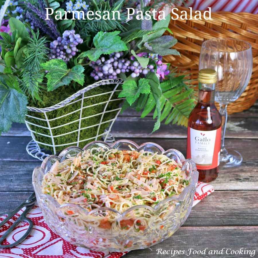Parmesan Pasta Salad Recipes Food and Cooking