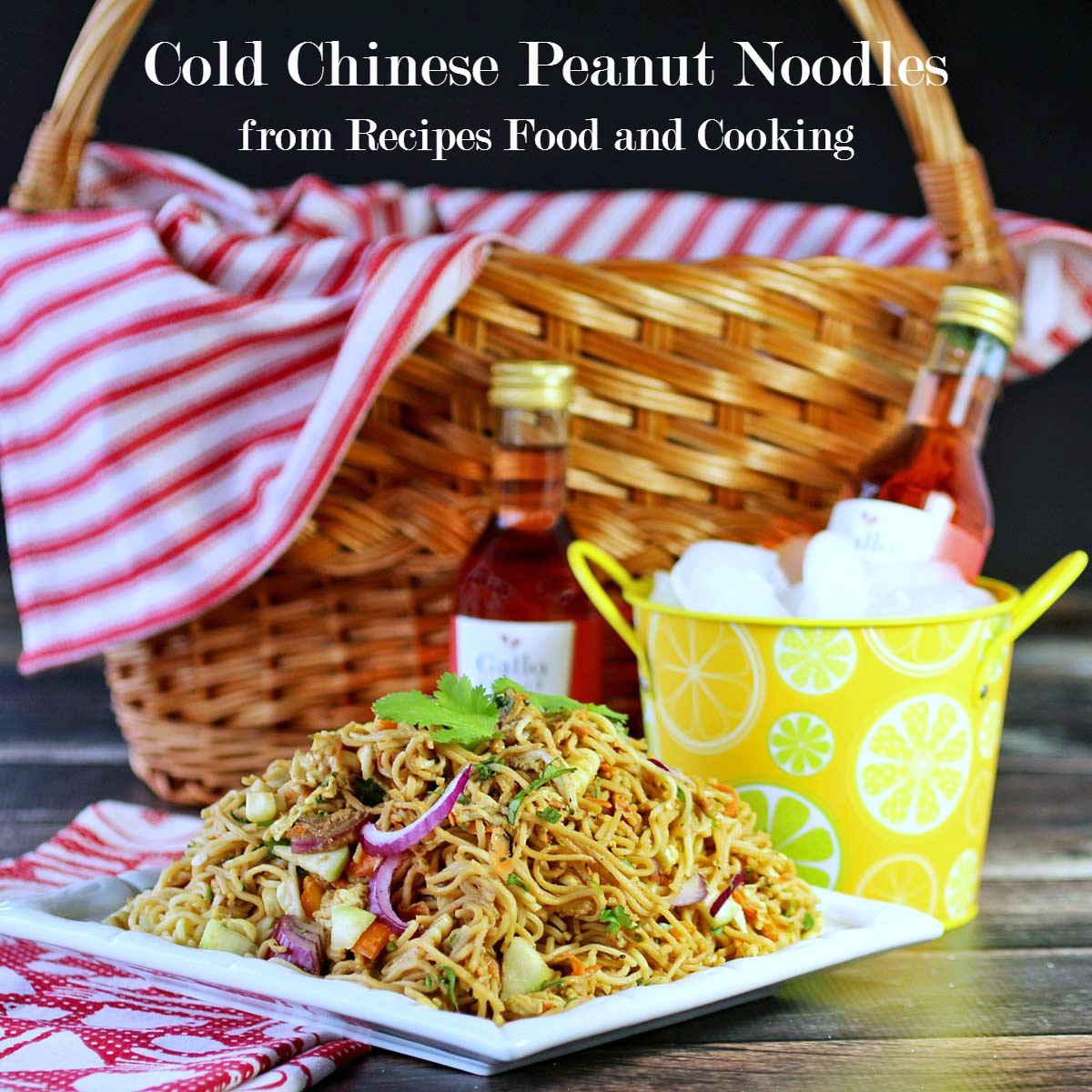 Cold Chinese Peanut Noodles