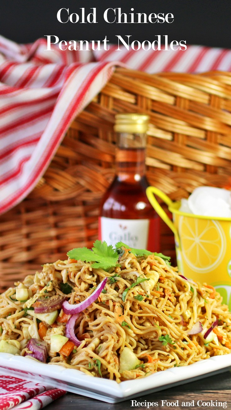 Cold Chinese Peanut Noodles