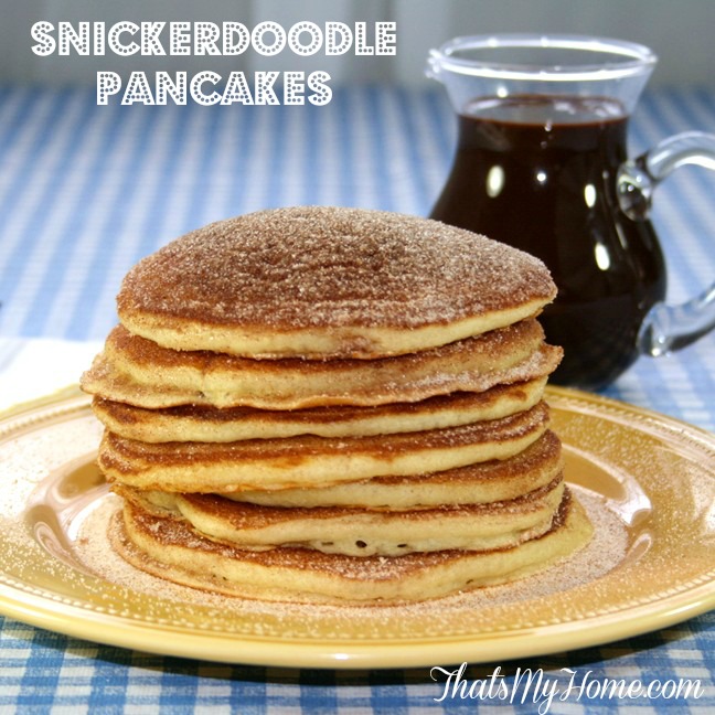 Snickerdoodle Pancakes