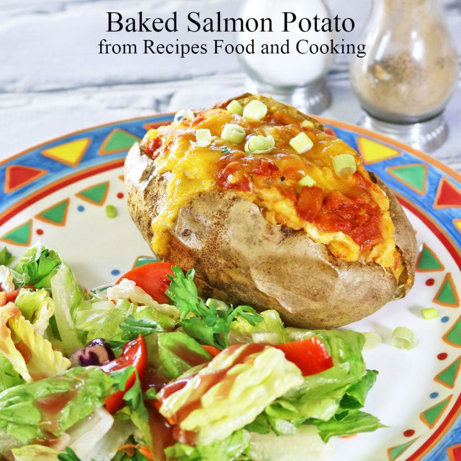 Baked Salmon Potato