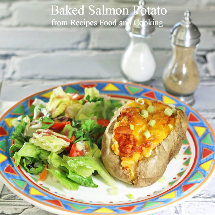 Baked Salmon Potato