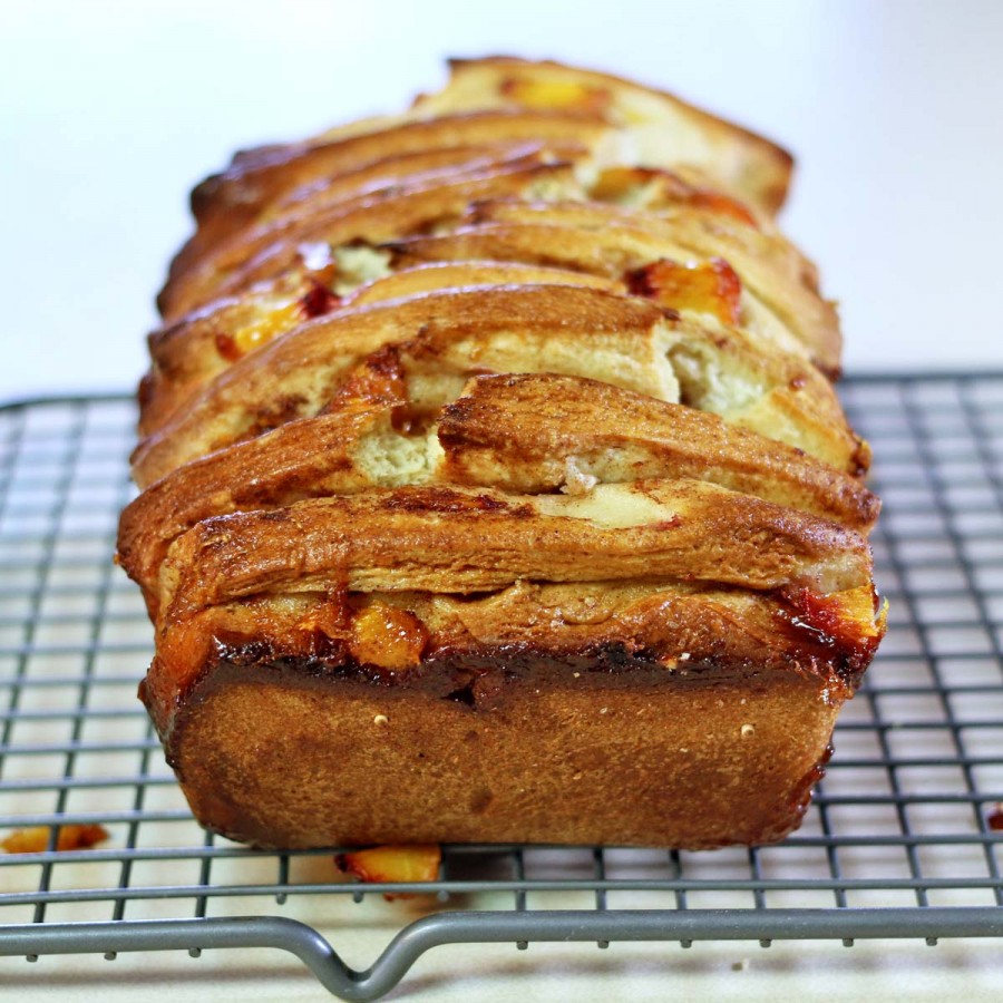 Peach Pull Apart Bread