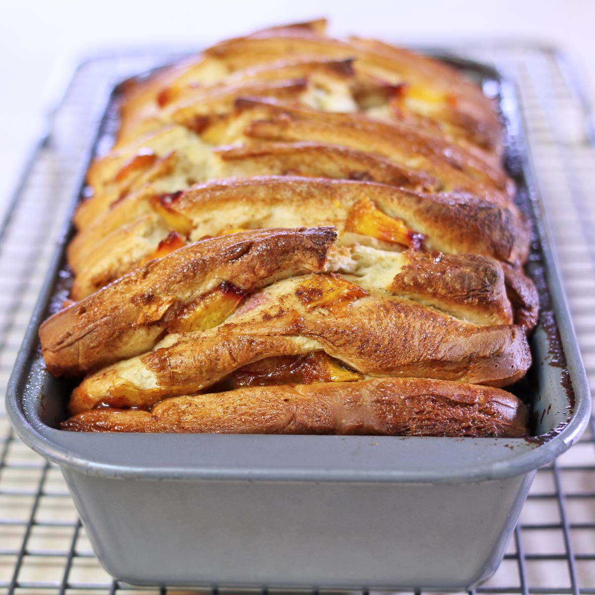 Peach Pull Apart Bread