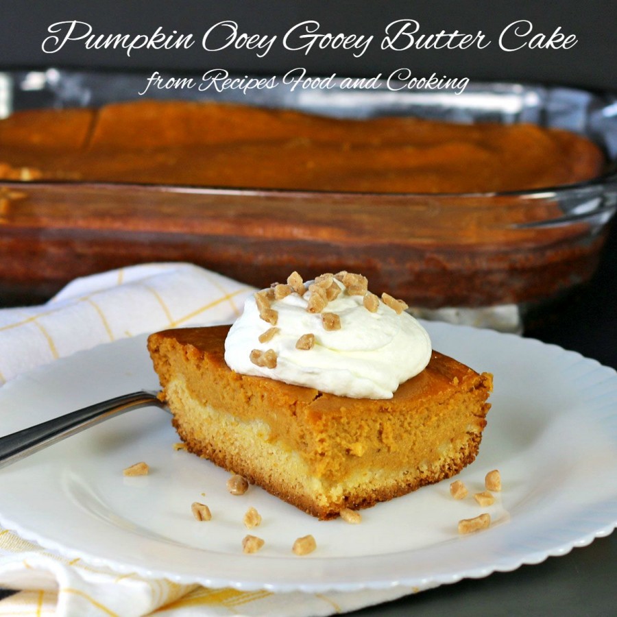 Pumpkin Ooey Gooey Butter Cake