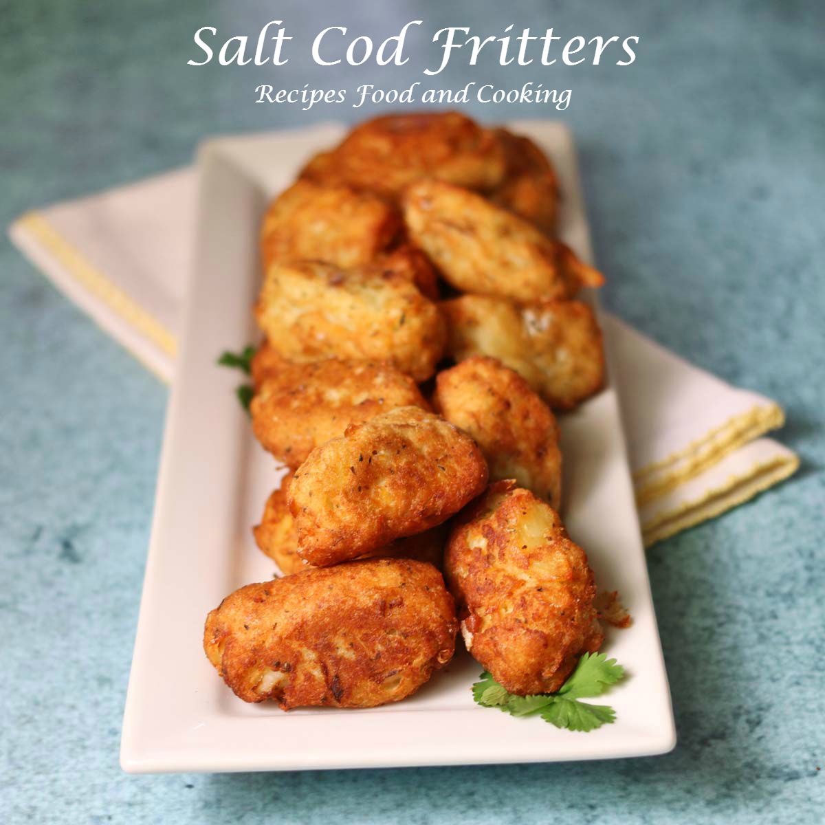 Salt Cod Fritters Recipes Food and Cooking