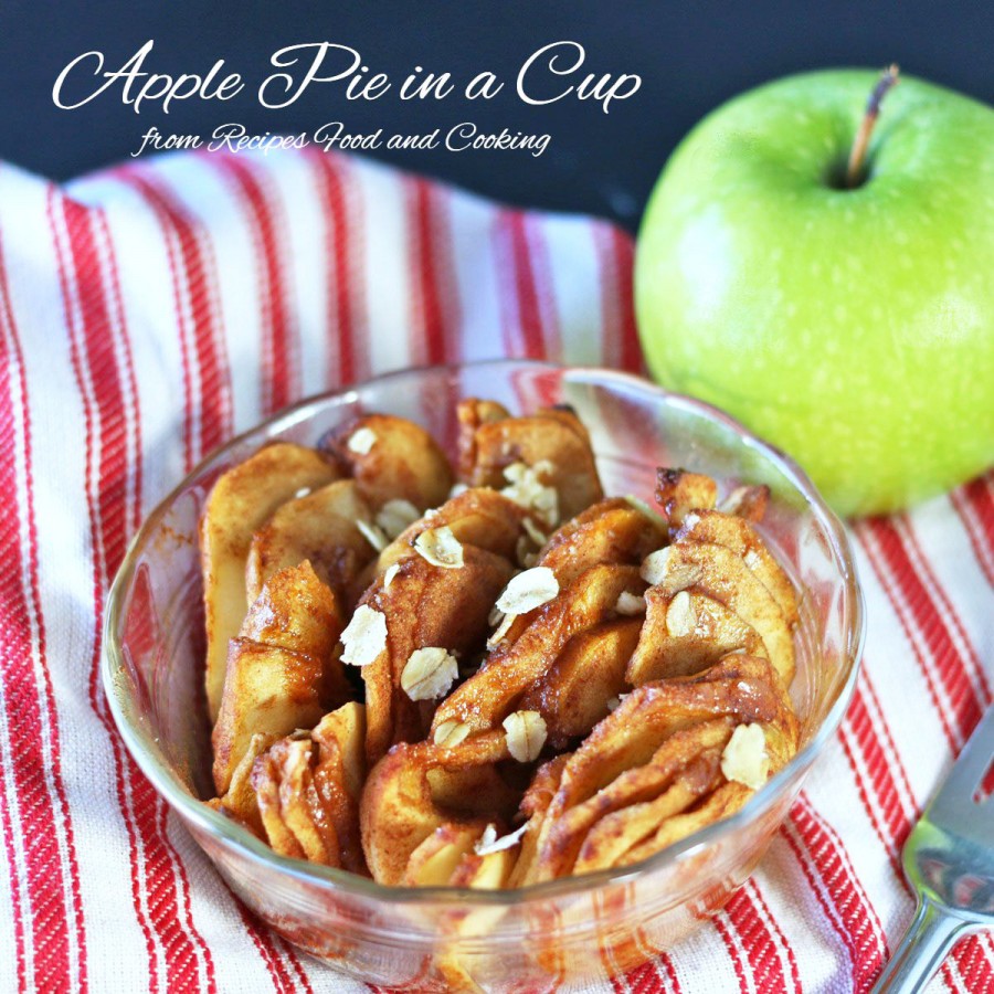 Apple Pie In a Cup