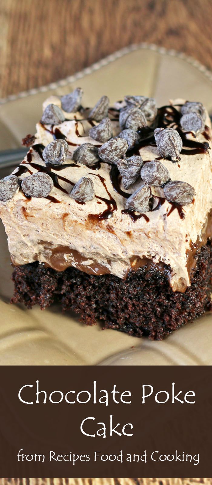 Chocolate Poke Cake #Choctoberfest - Recipes Food and Cooking