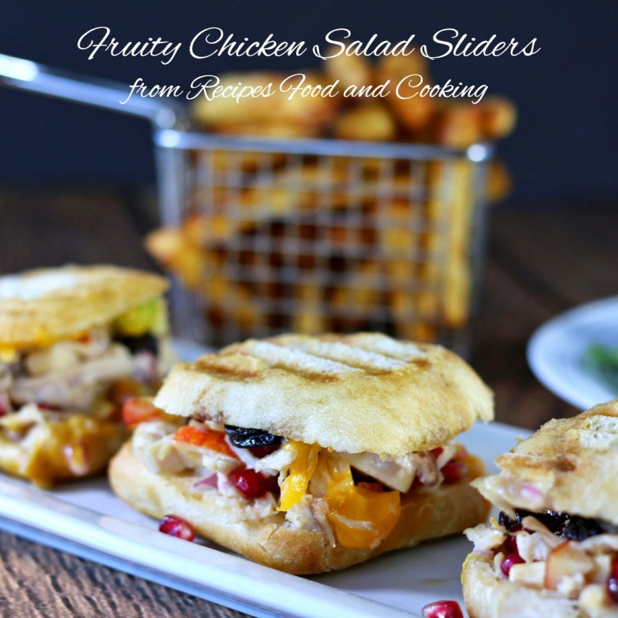 Fruity Chicken Salad Sliders