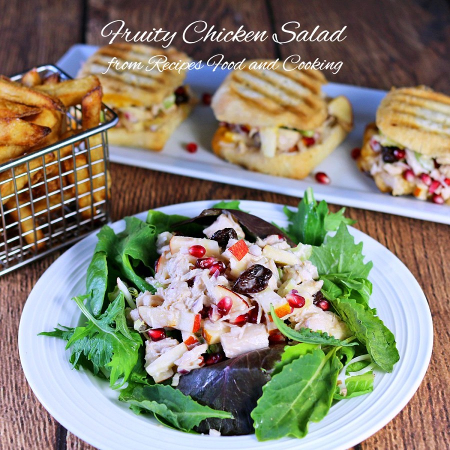 Fruity Chicken Salad Sliders