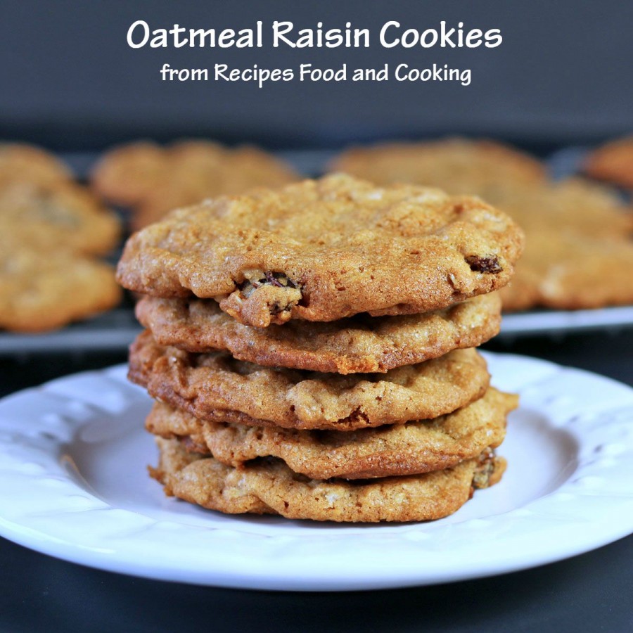 easy recipes for oatmeal raisin cookies