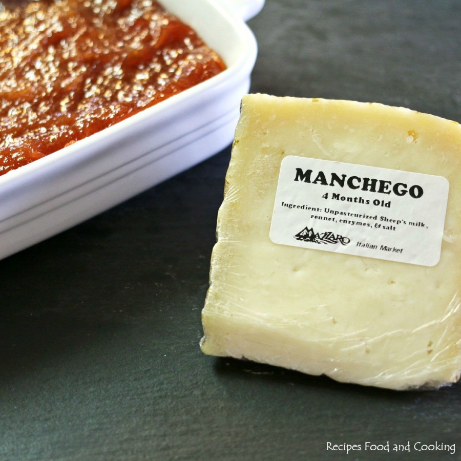 Membrillo (aka Quince Paste) with Manchego Cheese