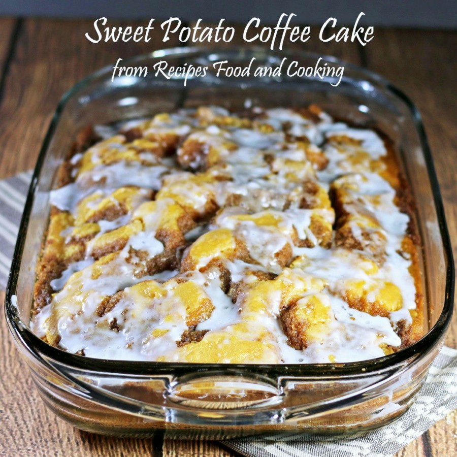 Sweet Potato Coffee Cake