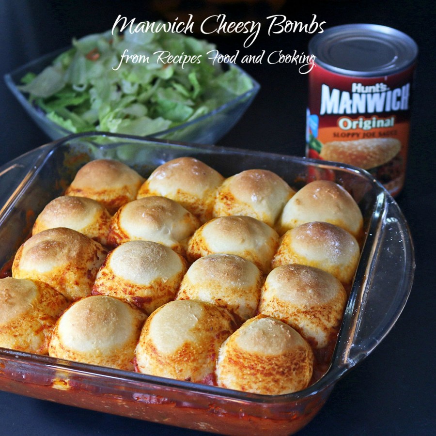 Manwich Cheesy Bombs