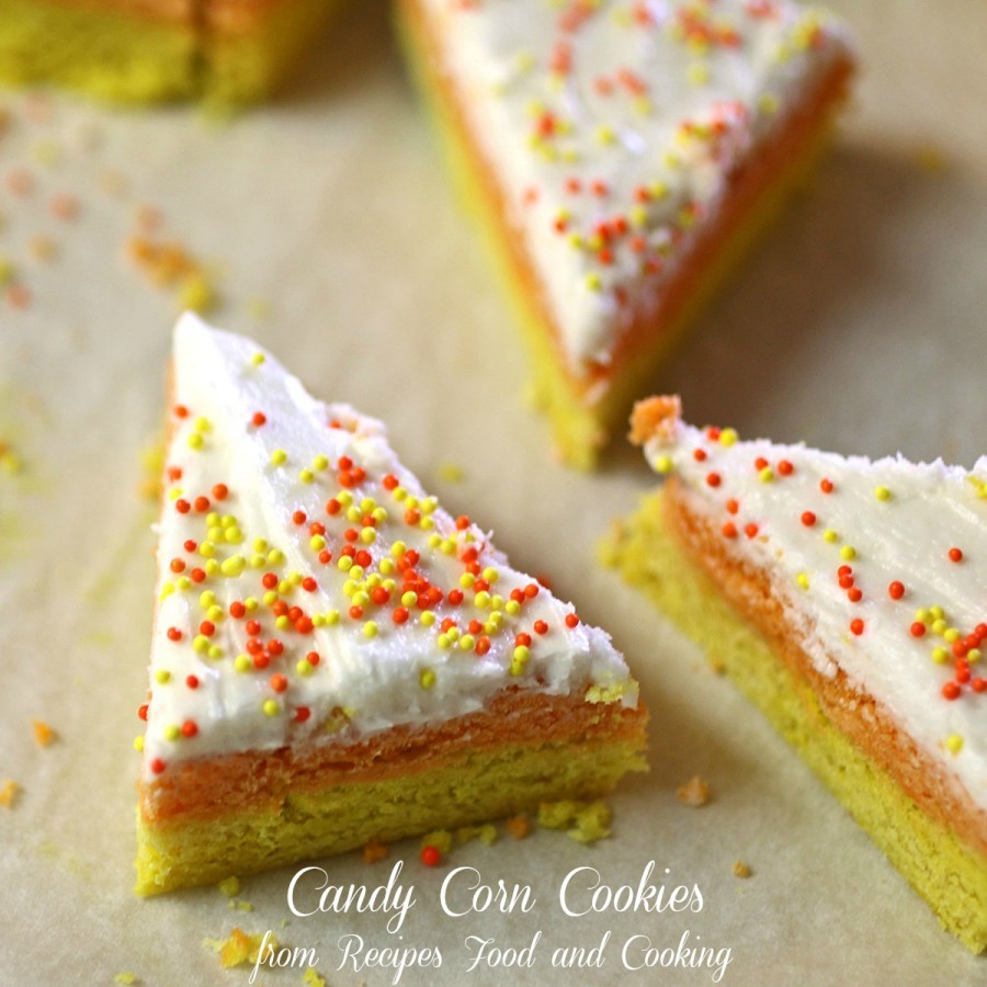 Candy Corn Cookies