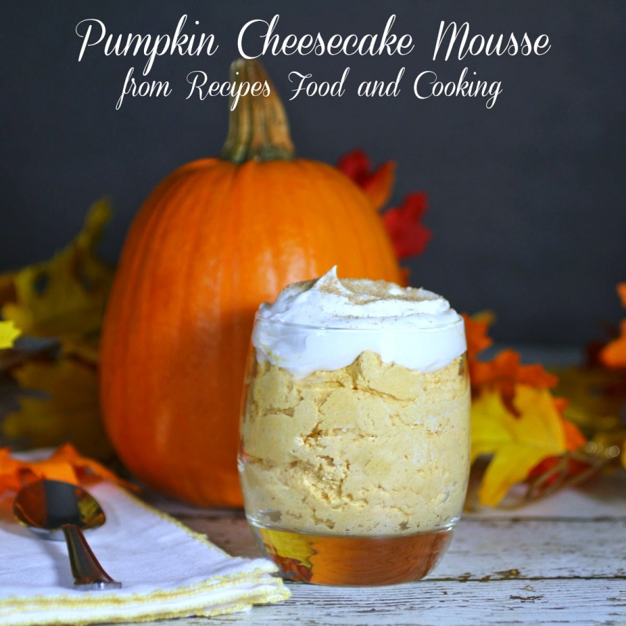 Pumpkin Cheesecake Mousse