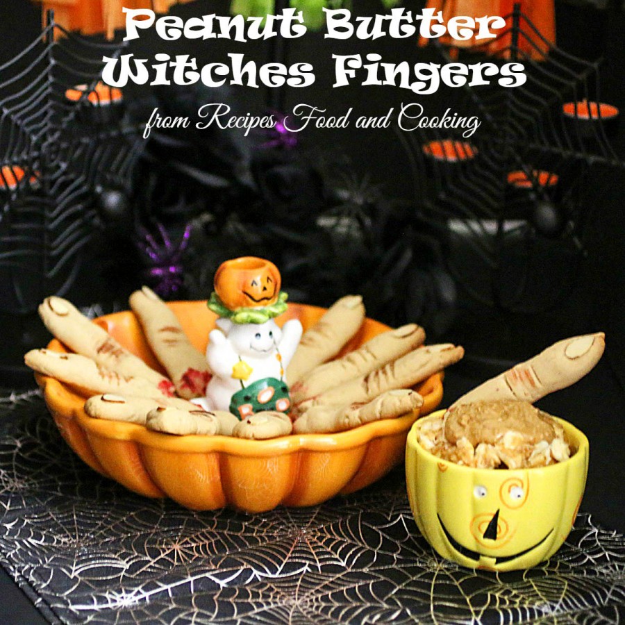 Peanut Butter Witches Fingers