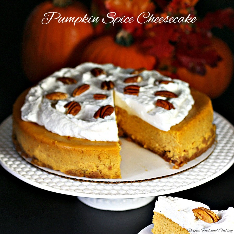 Pumpkin Spice Cheesecake