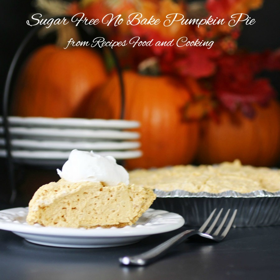 Sugar Free No Bake Pumpkin Pie