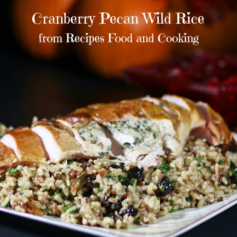 Cranberry Pecan Wild Rice