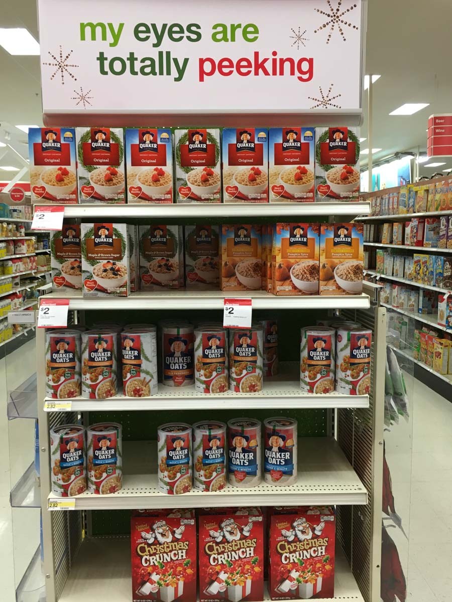 Quaker endcap-2