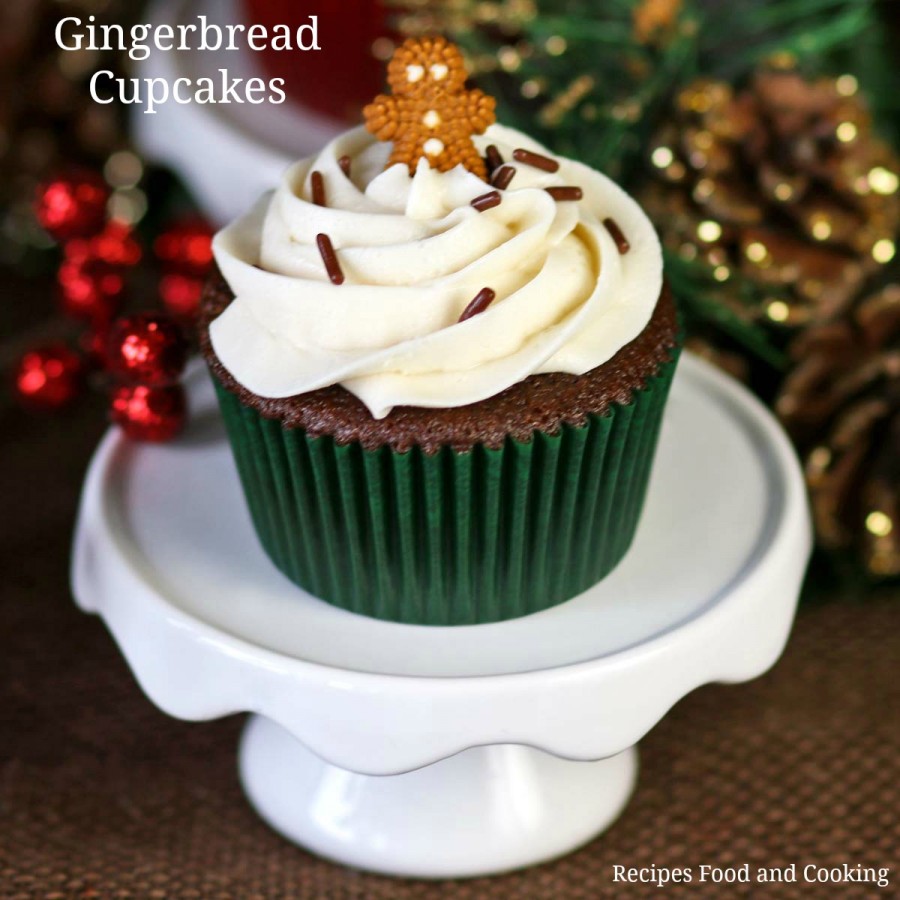 Gingerbread Cupcakes