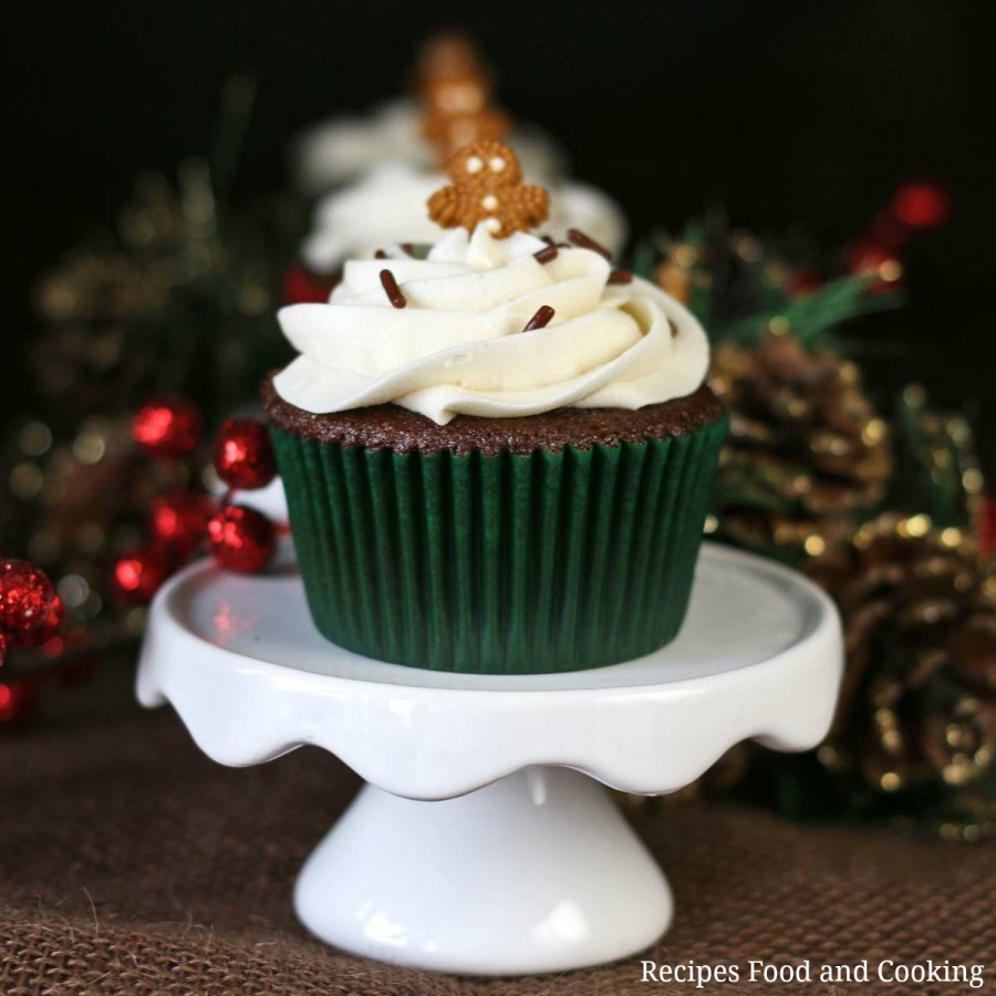 Gingerbread Cupcakes