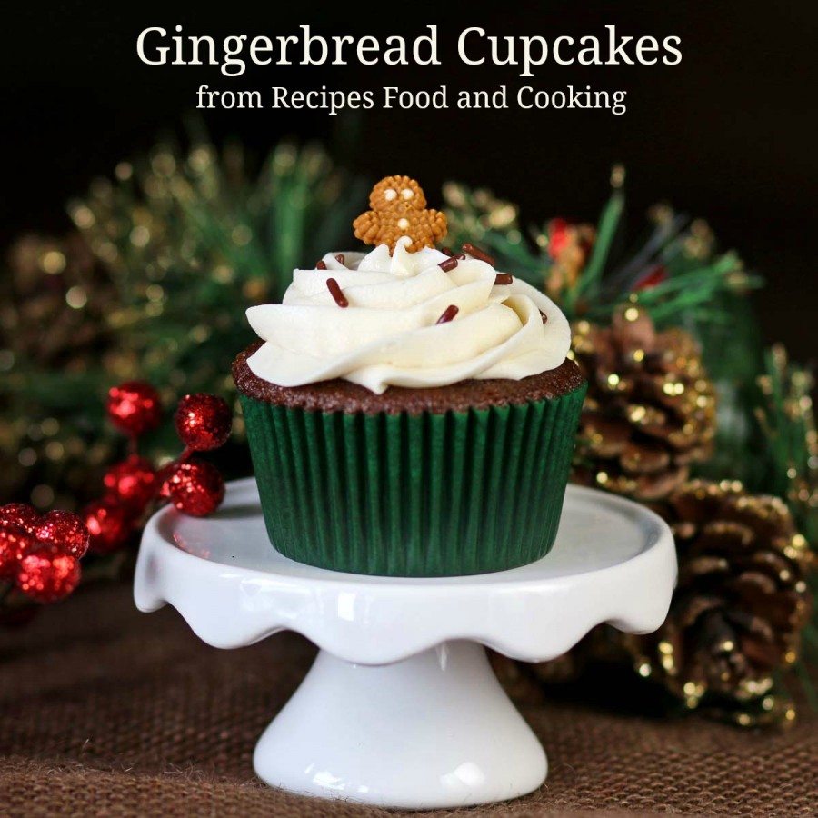 Gingerbread Cupcakes