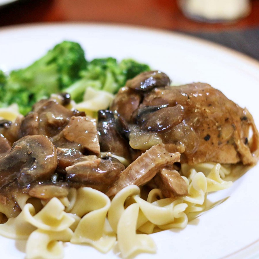 Crock Pot Pork Tenderloin Marsala