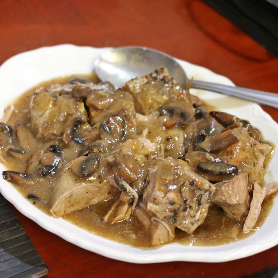 Crock Pot Pork Tenderloin Marsala