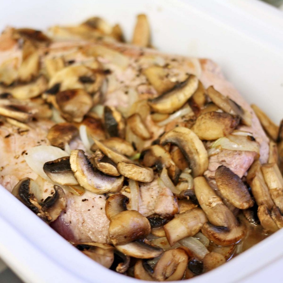 Crock Pot Pork Tenderloin Marsala