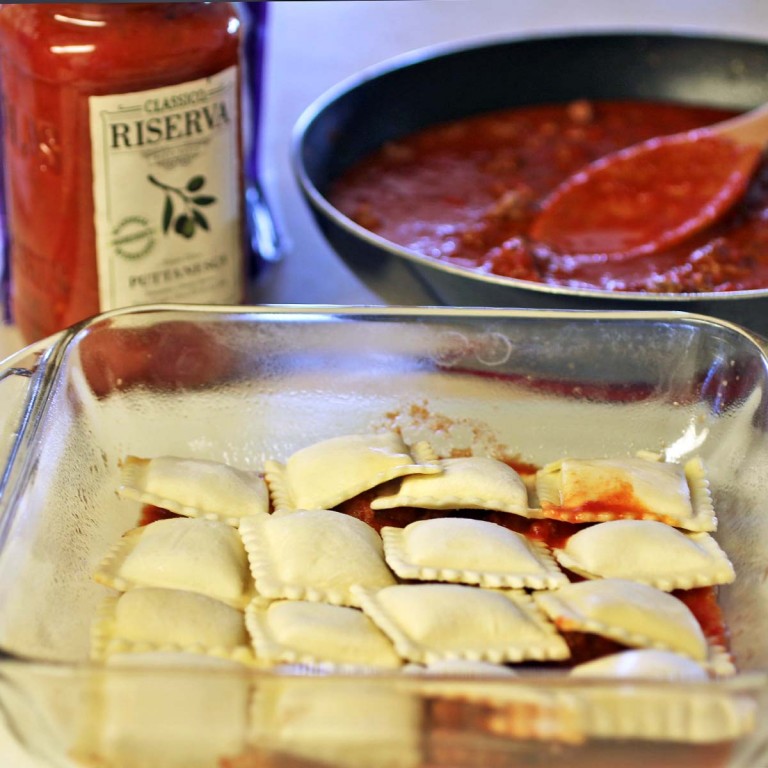 Baked Ravioli Casserole 2   Recipes Food And Cooking