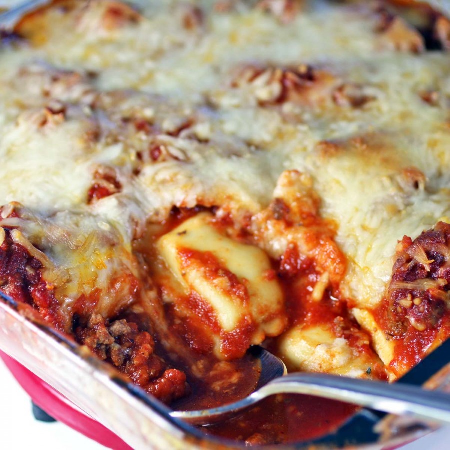 Baked Ravioli Casserole